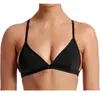 Image de Still Black Solid Tri top - Dames | Funkita