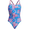 Image de Bundjalung blue Diamond back one piece - Dames | Funkita | Maat 8