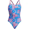 Image de Bundjalung blue Diamond back one piece - Dames | Funkita | Maat 12