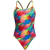 Image de Stroked Diamond back one piece - Dames | Funkita | Maat 12