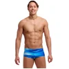 Image de Funky Trunks Sidewinder Zwemboxer Blauw AUS 36 Man