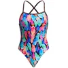 Image de Tickle torture Strapped in one piece - Dames | Funkita | Maat 14