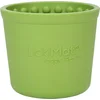 Image de Lickimat Yoggi Pot - Slowfeeder Voor Afleiding. Plezier En Verrijking Ø10x9 cm - Hondenvoerbak - Appelgroen
