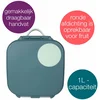 Image de b.box Mini Lunchbox - Bentobox met 3 Vakken (2 Lekvrij) - Ideaal voor Peuters- Lunch & Snacks voor Kinderen - Voor een Heel Stuk Fruit - BPA-vrij