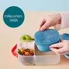 Image de b.box Lunchbakje | Past in b.box Lunchbox | Voedselcontainer voor | Silicone Deksel, Plastic Kuip | Vaatwasser- & Magnetronbestendig | 400 ml