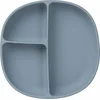 Image de b.box Siliconen Bord + Deksel | Sterke Zuignap | Zuignap Bordje met 3 Vakken | 100% Platina-siliconen | Deksel ook Geschikt als Placemat | Vaatwasserbestendig | Vanaf 6 Maanden