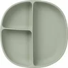Image de b.box Siliconen Bord + Deksel | Sterke Zuignap | Zuignap Bordje met 3 Vakken | 100% Platina-siliconen | Deksel ook Geschikt als Placemat | Vaatwasserbestendig | Vanaf 6 Maanden