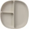 Image de b.box Siliconen Bord + Deksel | Sterke Zuignap | Zuignap Bordje met 3 Vakken | 100% Platina-siliconen | Deksel ook Geschikt als Placemat | Vaatwasserbestendig | Vanaf 6 Maanden