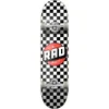 Image de RAD - Dude Crew Checkers Compleet Skateboard Black/White 7.75