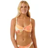 Image de Rip Curl High Tide D-dd Crop Bikinitop Oranje M Vrouw