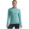 Image de Damestrui met lange mouwen en 1/4 rits 2XU Ignition