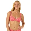 Image de Rip Curl Shell Cove D-dd Balconette Bikinitop Rood XS Vrouw