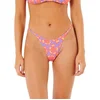 Image de Rip Curl Neon Isles Hi Leg Bare Bikinibroekje Paars M Vrouw