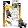 Image de EUGY 3D Puzzel - Gorilla - Wilde Dieren - Duurzaam - Verzamel Ze Allemaal - 6 Jaar