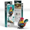 Image de EUGY 3D Puzzel - Haan - Boerderijdieren - Duurzaam - Verzamel Ze Allemaal - 6 Jaar