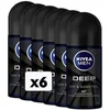 Image de NIVEA Men Deep 48H Deo Roller - Voordeelverpakking 6 x 50 ML