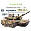 Image de Trumpeter Modelbouwpakket Militaire voertuigen - 00331 K1A1 - Zuid-Koreaanse Hoofdgevechtstank Plastic - 1:35 - Modelbouw