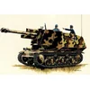 Image de Trumpeter Modelbouwpakket Militaire voertuigen - 00353 39(H) 10,5cm leFH18(Sf.) auf Geschützwagen Becker Conversion WWII - Duitse Houwitser Plastic - 1:35 - Modelbouw
