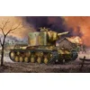 Image de Trumpeter Modelbouwpakket Militaire voertuigen - 00367 Pz.Kpfw. KV-2 754(r) WWII - Duitse Zware Tank Plastic - 1:35 - Modelbouw