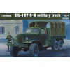 Image de Trumpeter ZIL-157 6×6 Militair Vrachtwagen 1:35   Modelbouwpakket   Gedetailleerd Sovjet Legervoertuig