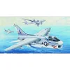 Image de Trumpeter Modelbouwpakket Militaire voertuigen - 02231 USS A-7E Corsair II Plane Plastic - 1:32 - Modelbouw