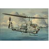 Image de Trumpeter Modelbouwpakket Militaire voertuigen - 05117 Bell AH-1W Super Cobra Latere Versie - Gekantelde Uitlaat - Amerikaanse Helikopter Plastic - 1:35 - Modelbouw
