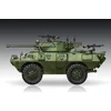 Image de Trumpeter Modelbouwpakket Militaire voertuigen - 07442 M706 LAV-150 APC 90mm Mecar Gun - Militair Panzervoertuig Plastic - 1:72 - Modelbouw