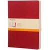 Image de Moleskine Cahier Journals - Extra Large - Gelinieerd - Rood - set van 3