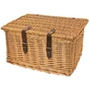 Image de BRN natuurlijke rieten mand met deksel, Maxi