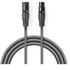 Image de Nedis XLR 3 pins male-female kabel 5m