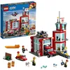 Image de LEGO® City 60215 La caserne de Pompiers Jeu de Construction Jouet Garage avec Camion pour Enfants de 5 ans et + en occasion ou reconditionné