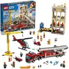 Image de LEGO® City 60216 Les pompiers du centre-ville avec camion de pompiers Grue Hélicoptère Moto et Jouet pour Enfants 6 ans et + en occasion ou reconditionné