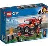 Image de LEGO® City 60231 Le camion du chef des pompiers - Jeu de Construction en occasion ou reconditionné