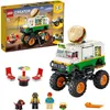 Image de LEGO® Creator 31104 Le Monster Truck à hamburgers Jouet de Construction pour Enfants Tracteur Cadeau Fille et Garçon en occasion ou reconditionné