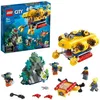 Image de LEGO® City 60264 Le sous-marin d’exploration Jeu de Construction avec Mini-figurines Idée Cadeau et Jouet pour Enfants 5 ans et + en occasion ou reconditionné