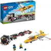 Image de LEGO® City 60289 Le transport davion de voltige Idée Cadeau Camion de Transport Jouet Enfants de 5 ans et plus en occasion ou reconditionné