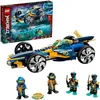 Image de LEGO® 71752 NINJAGO® Le bolide ninja sous-marin Set de Construction Sous-marin et Voiture avec Mini Figurines de Cole et Jay en occasion ou reconditionné