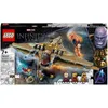 Image de Kit de Construction Avengers - LEGO - Le Sanctuaire II : la Bataille Finale (76237) - Noir - Dès 7 ans - Vaisseau 4 ailes en occasion ou reconditionné