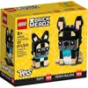 Image de LEGO BrickHeadz - LEGO - 40544 - Bouledogues français - 237 pièces - Dès 8 ans en occasion ou reconditionné