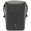 Image de NYA-EVO FJORD BIKE 28 Graphite Black 28L waterproof bicycle roll top pannier