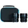 Image de Sirui Nightwalker 16mm & 75mm T1.2 S35 Cine 2-Lens Set (M4/3 Mount, Black)