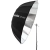 Image de Godox UB-165S - Parabolic reflective studio umbrella silver 165cm
