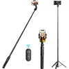 Image de Ulanzi SK-03 Selfie Stick Statief 1,6m met Bluetooth shutter