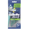 Image de Gillette Blue II Plus Slalom cuchilla afeitar desechable 5 u