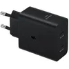 Image de Chargeur secteur ULTRA RAPIDE DUO 50W ou 2 x 25W GaN (avec câble 45W 18M Coloris Noir SAMSUNG EP-T5020XBEGEU en occasion ou reconditionné