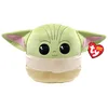 Image de Ty TEENY TYS Ty - Star Wars Squish a Boos - Coussin Grogu 20 cm   TY39255   Beige, Vert   Dès 3 ans