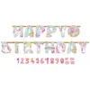 Image de Amscan 120340   Bannière de lettres licorne magique pour enfants   3,2 m