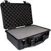 Image de PELI 1500 valise de protection étanche, indice de protection IP67, capacité de 19L, fabriquée en Allemagne, avec insert en mousse personnalisable, couleur: noire