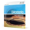 Image de D'Addario Cordes Guitare Acoustique | Corde Guitare Folk | EZ910 | Cordes en bronze pour guitare acoustique | Bronze 85/15 | Léger 11-52