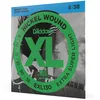 Image de D'Addario EXL130 nikkelgewonden elektrische gitaarsnaren, Extra-Super Light, 8-38